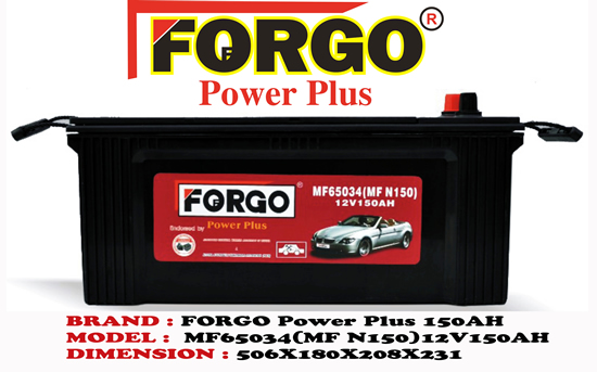 Forgo Power Plus 150AH